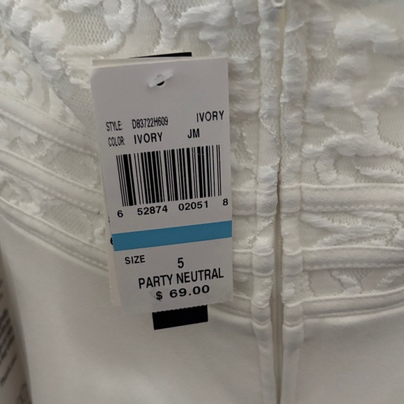 Speechless White Strapless Dress - Picture 4 of 7